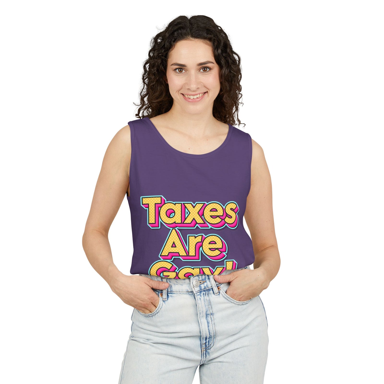 Walton & Johnson Taxes are Gay Tank Top