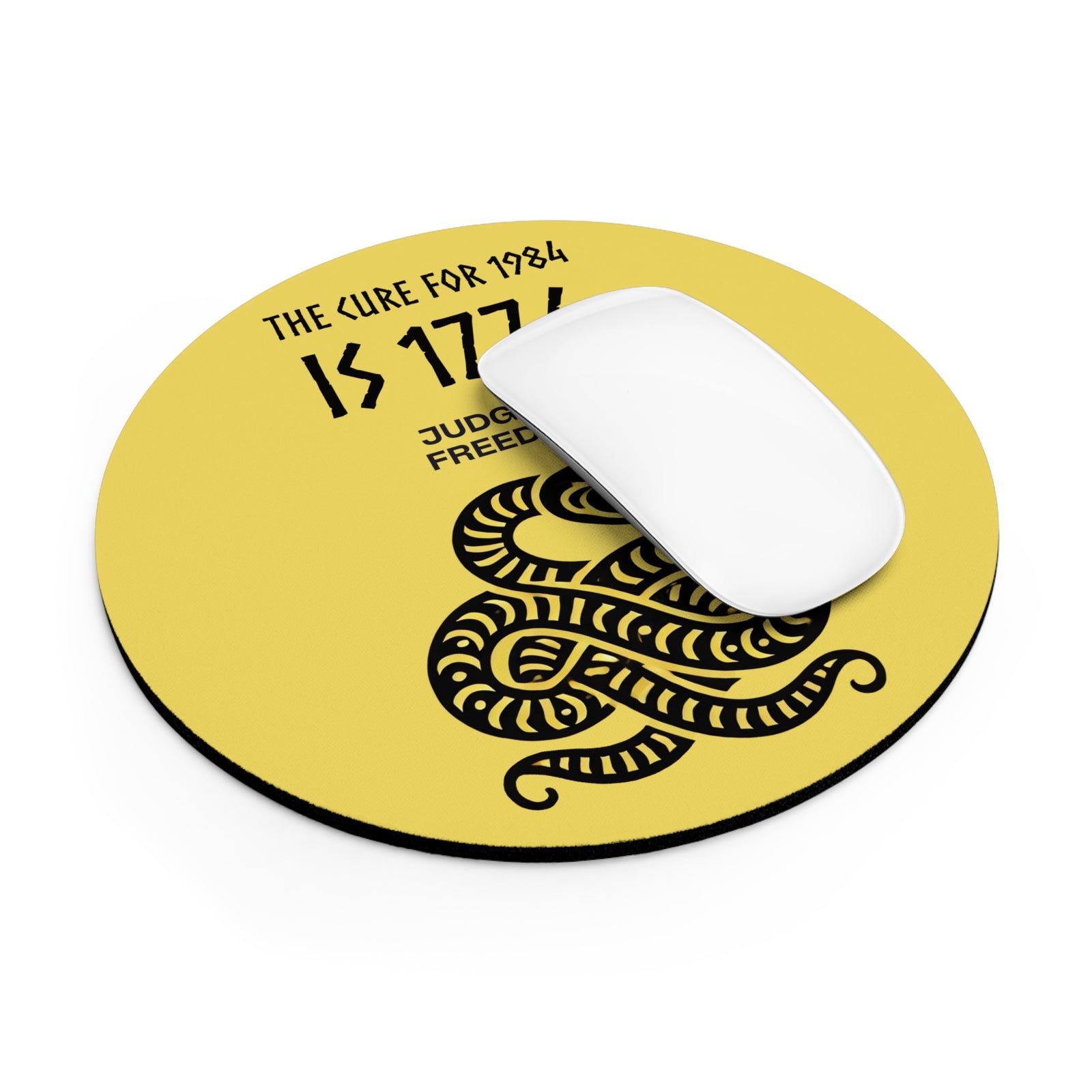 Judge Nap: The Cure For 1984 Mouse Pad