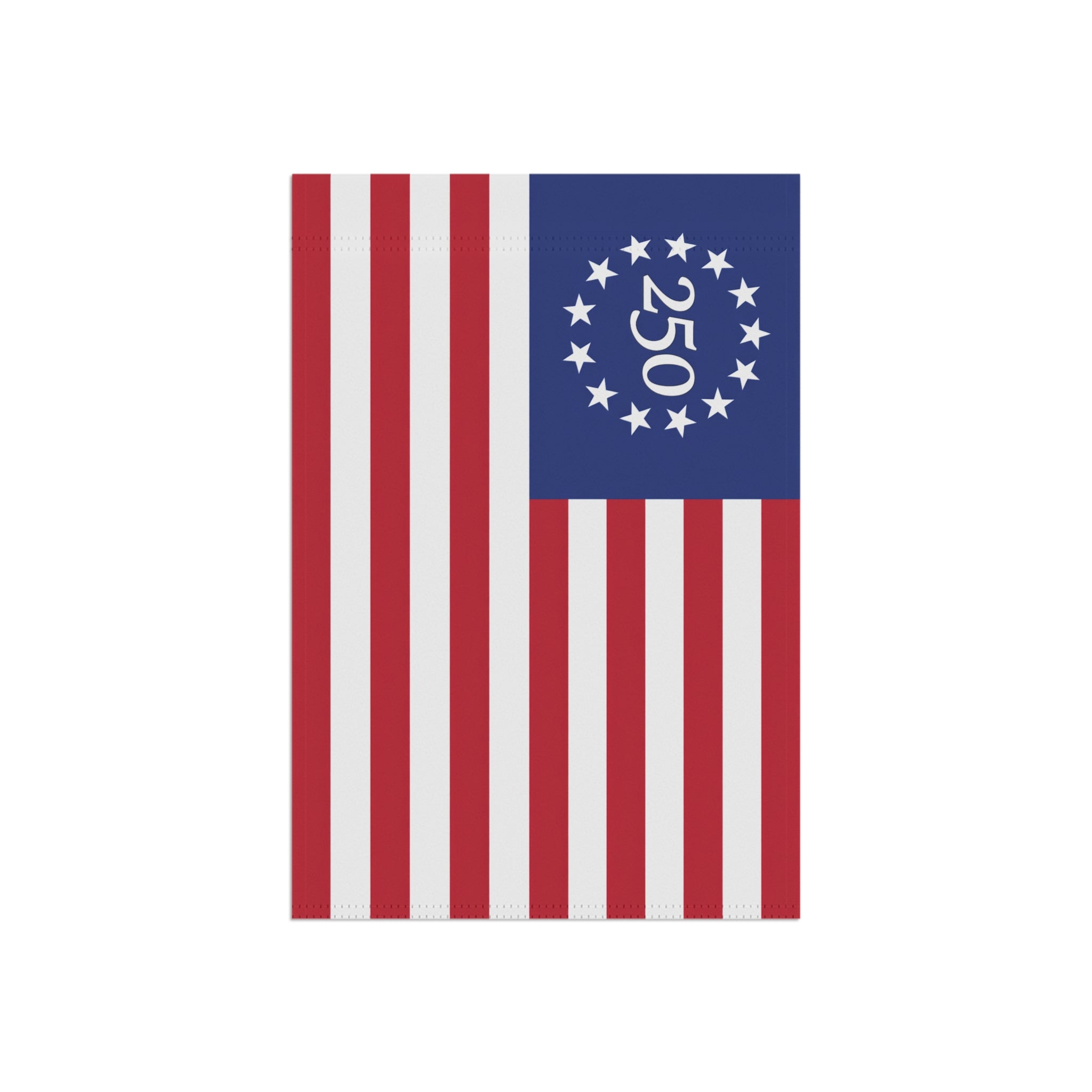 250th Anniversary American Flag Garden Banner - Patriotic House Flag - 4LibertyShop.com