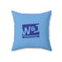 Walton & Johnson: Gulf of America Shark Square Pillow