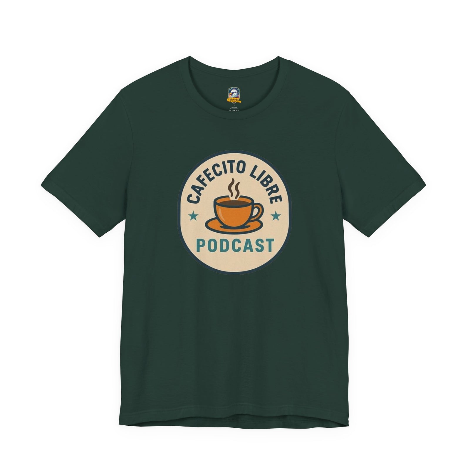 Cafecito Libre T-Shirt - 4LibertyShop.com