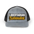 Trucker Hat - "Libertarian Nationalist" Retro Mesh Cap - 4LibertyShop.com