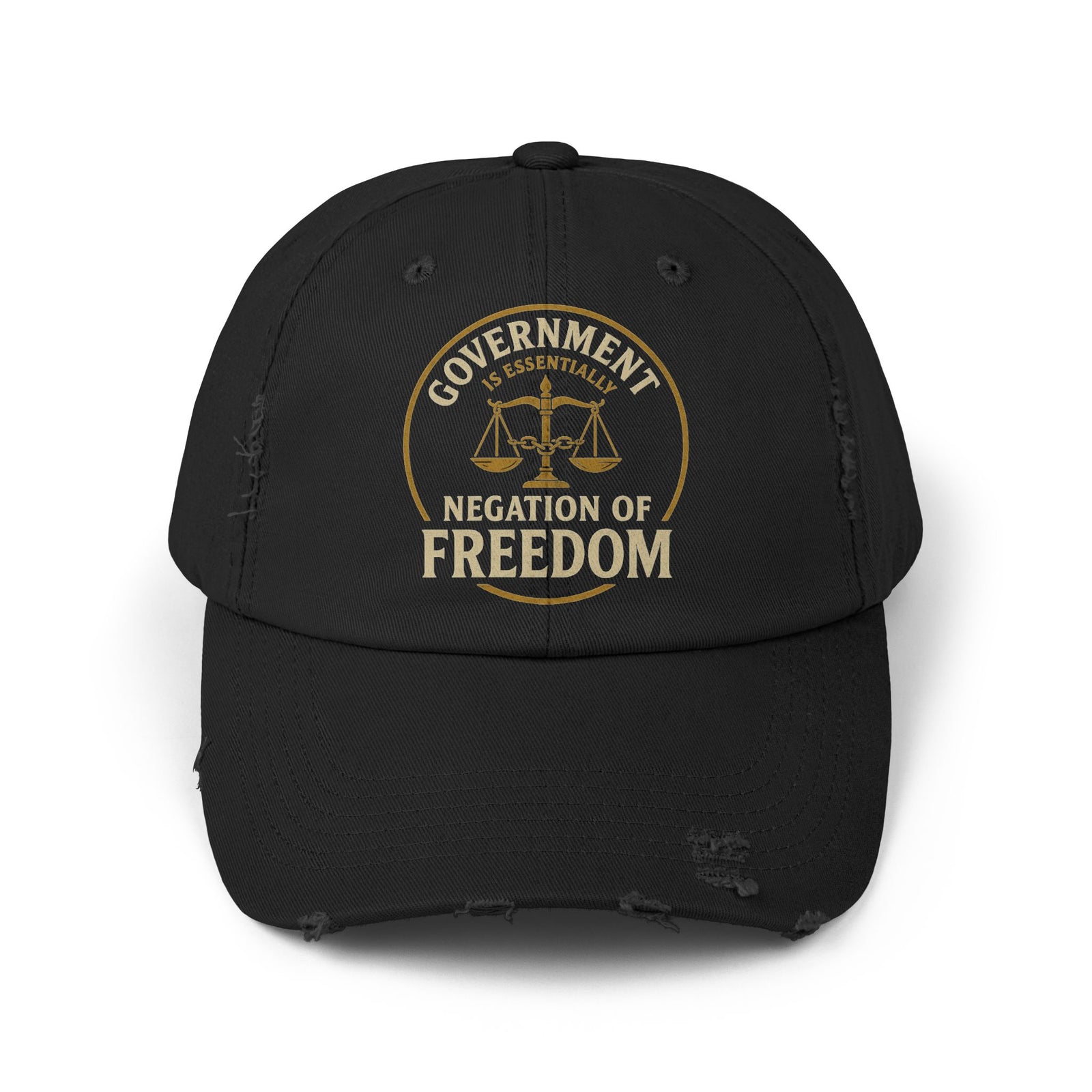 Judge Nap: Negation of Freedom Distressed Hat