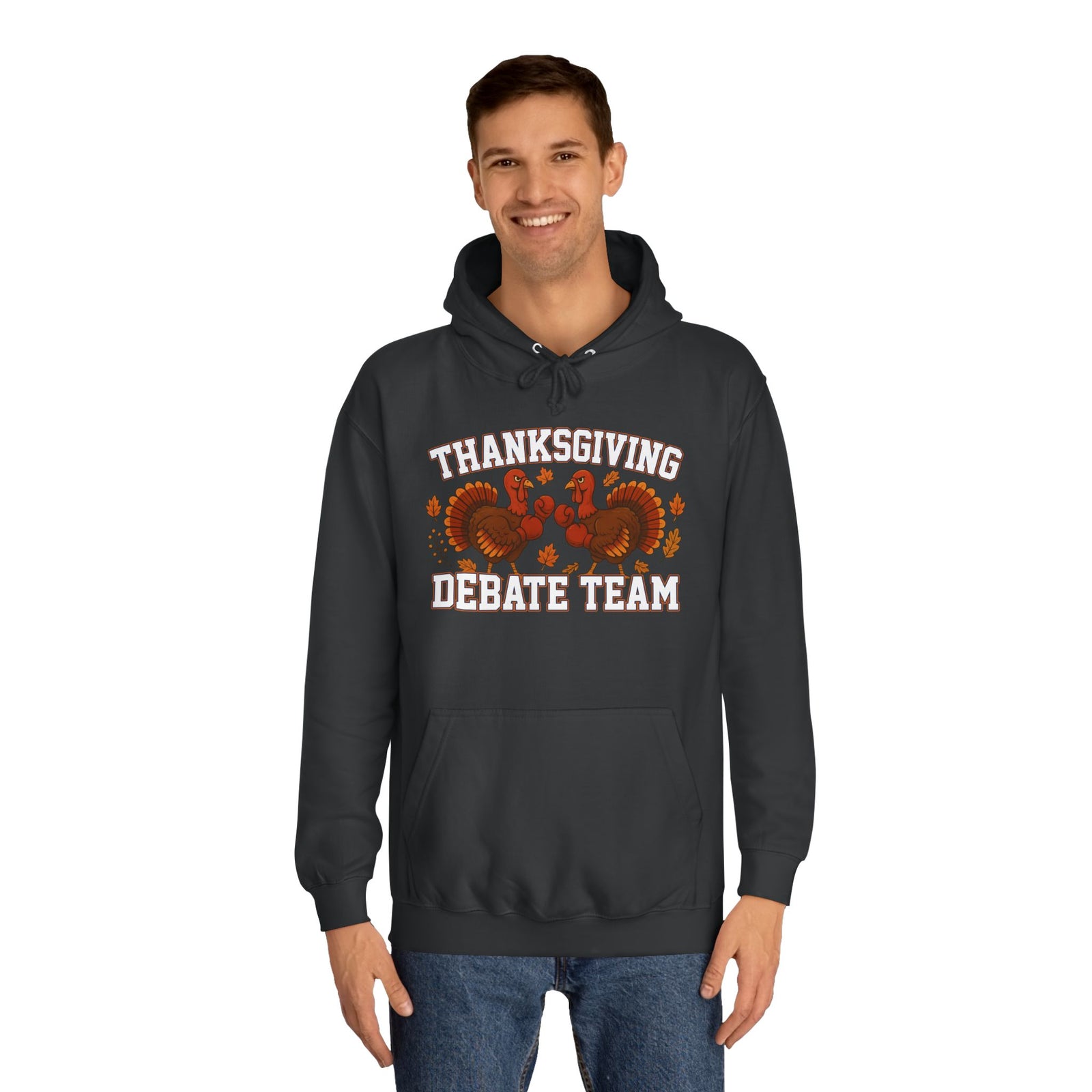 Thanksgiving Debate Team Unisex College Hoodie