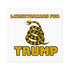 Libertarians for Trump Square Stickers, Indoor\Outdoor