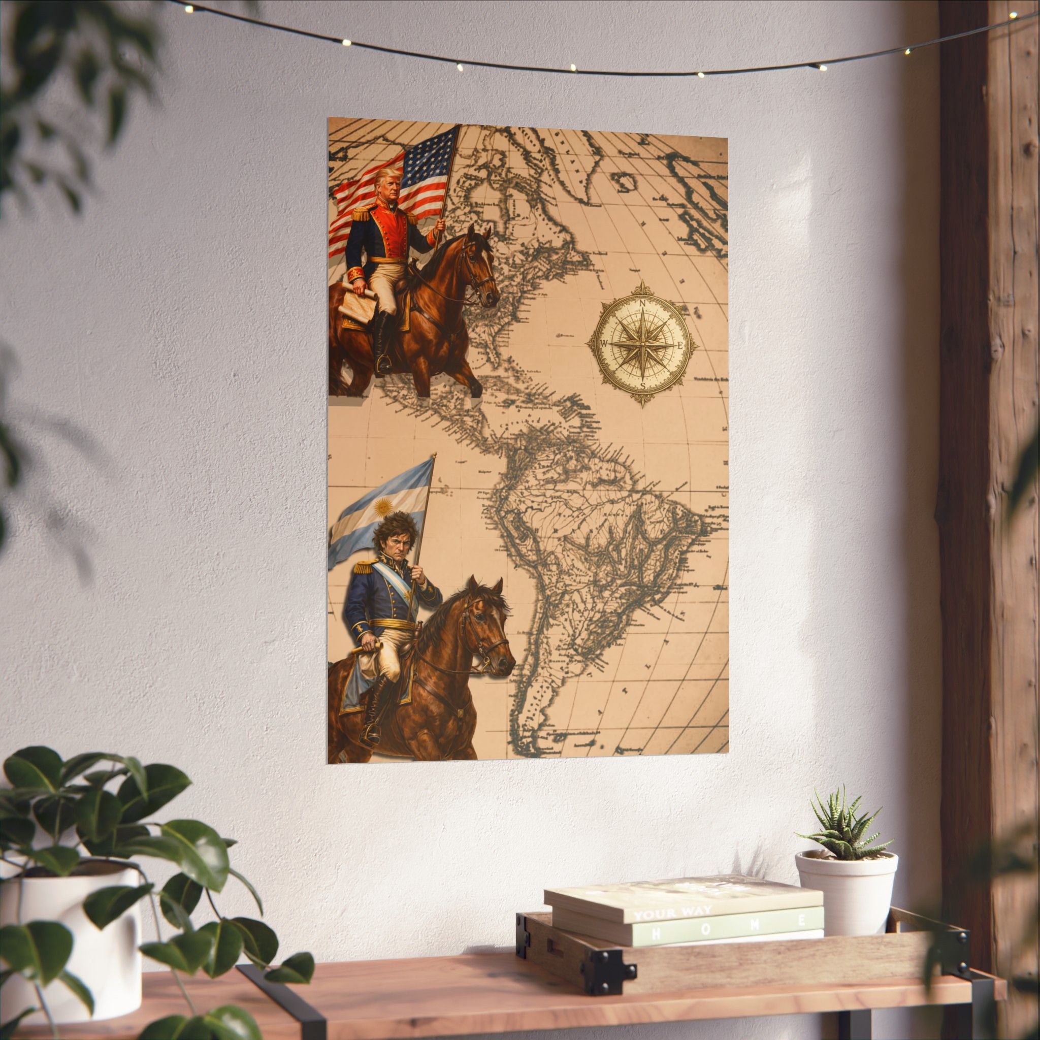 Trump/Milei: The Great Liberators Poster