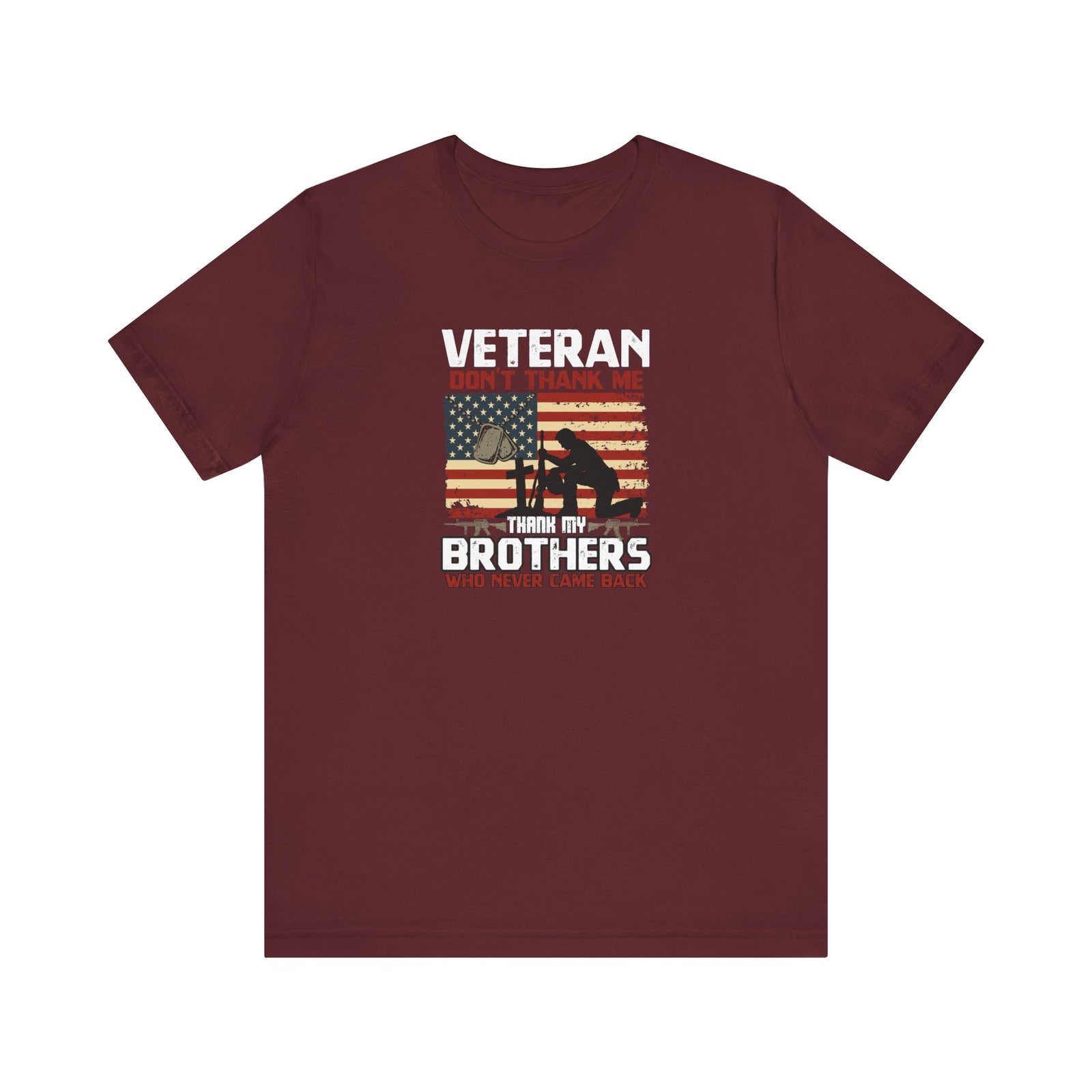 Walton & Johnson: Thank My Brothers T-Shirt - 4LibertyShop.com