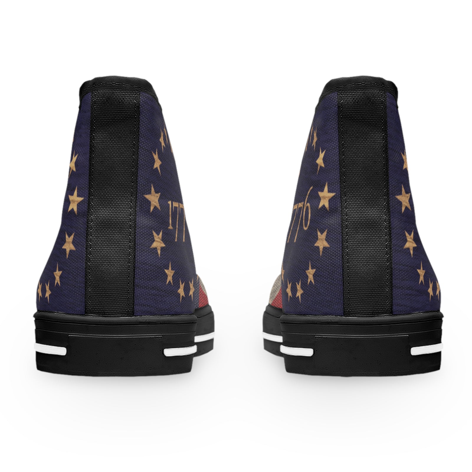 Betsy Ross Flag Women's High Top Sneakers