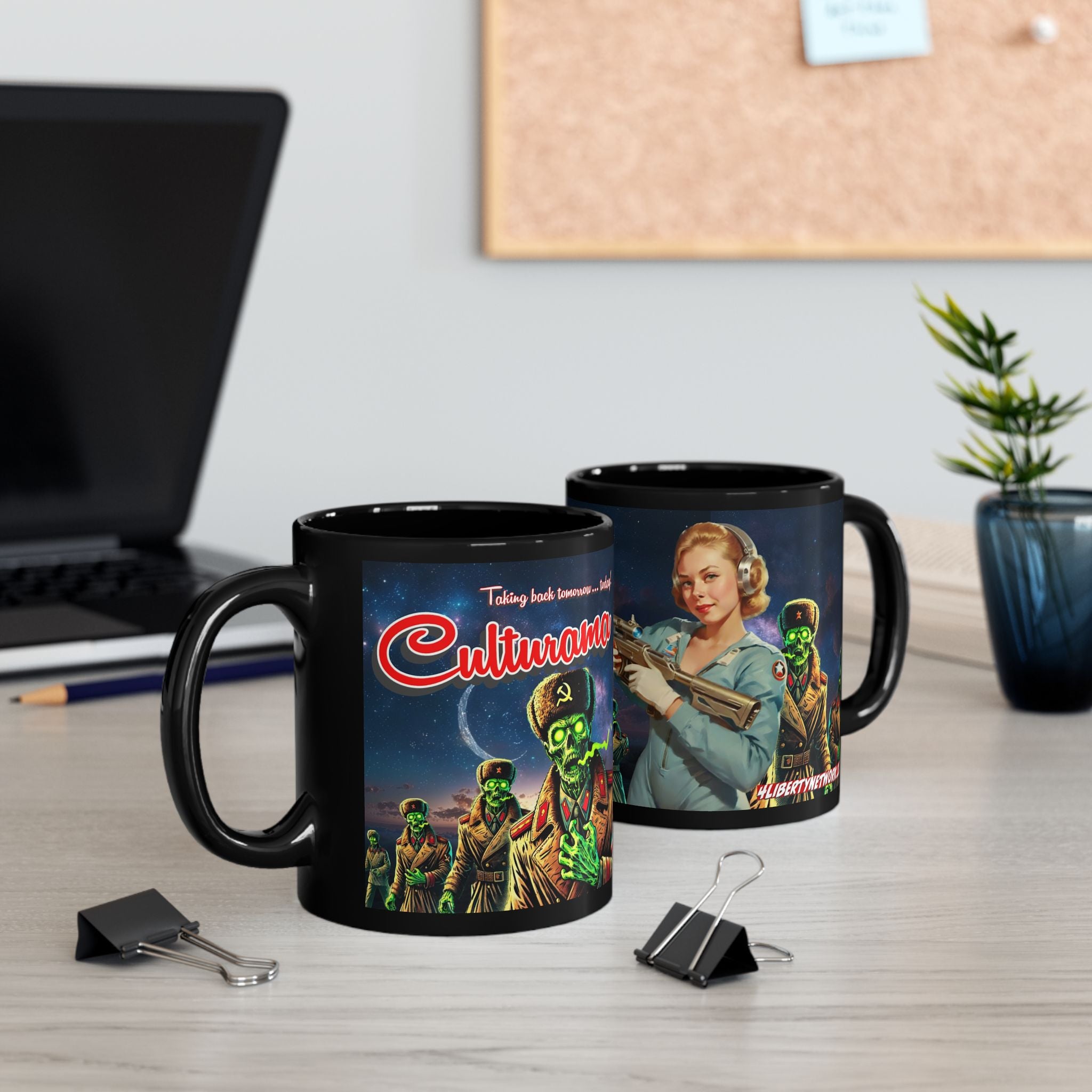 Culturama Radioactive Commie Zombie Mug