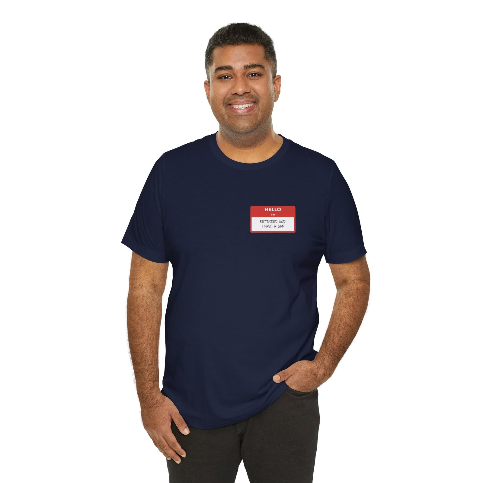 Walton & Johnson: Hello, I'm Retarded & I Have A Gun T-Shirt