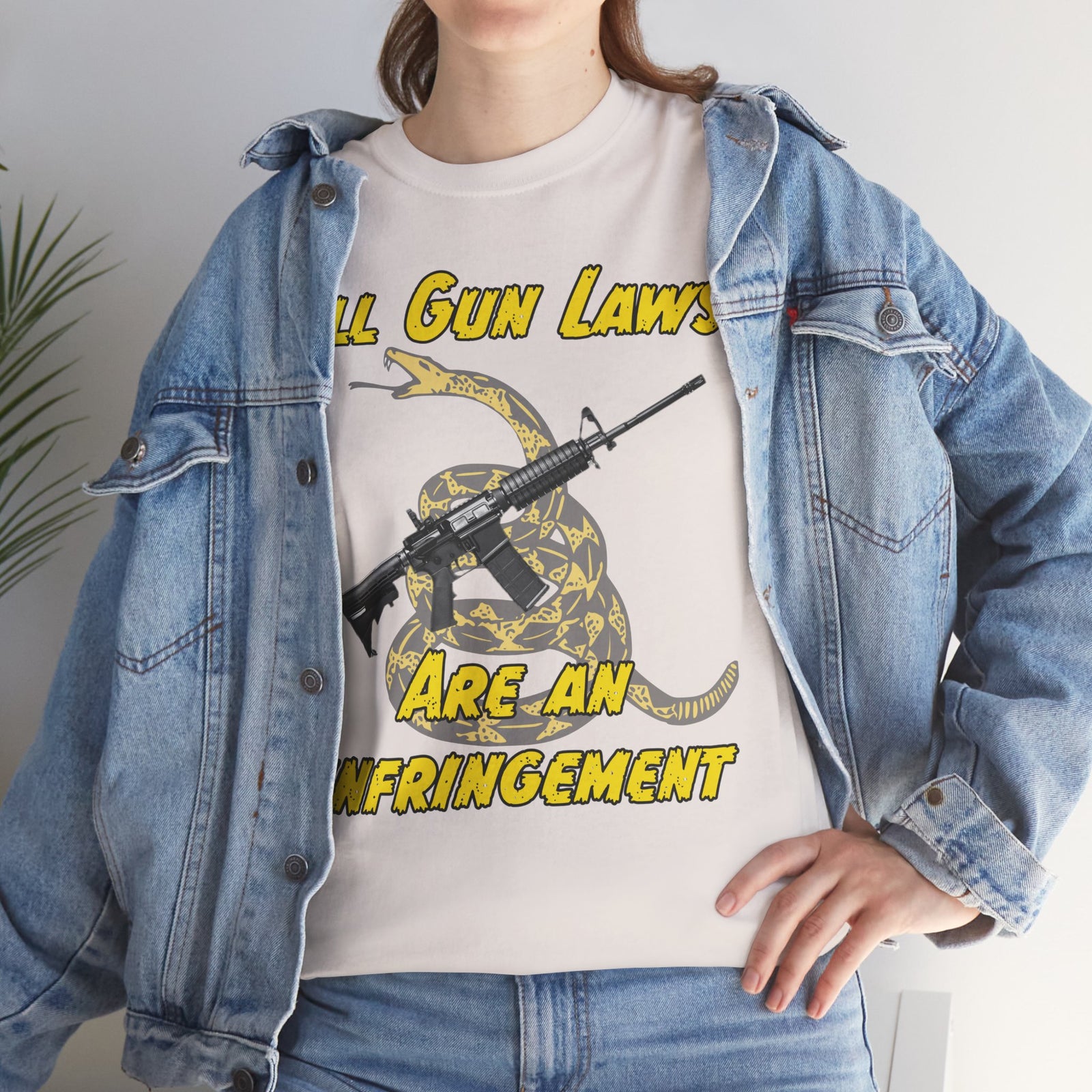 Judge Nap: All Gun Rights Are Infringements AR15 Gadsden T-Shirt