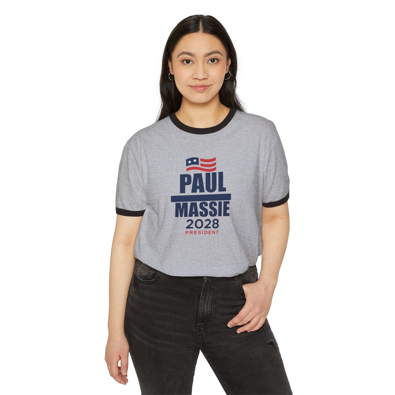 Rand Paul/Thomas Massie For President 2028 Ringer T-shirt