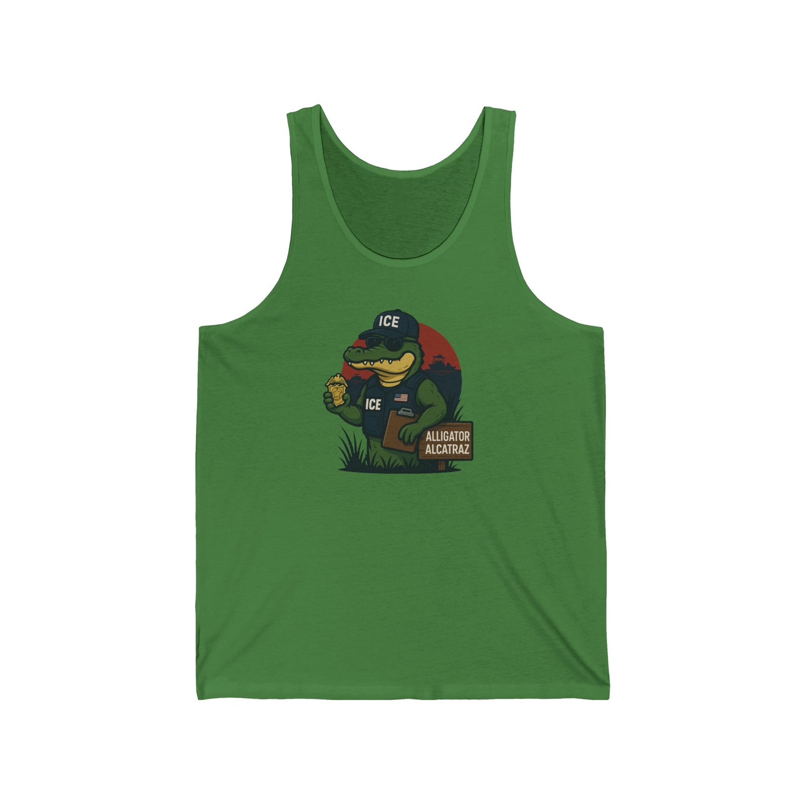 Alligator Alcatraz Tank Top
