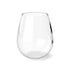 Javier Milei Lion Stemless Wine Glass, 11.75oz