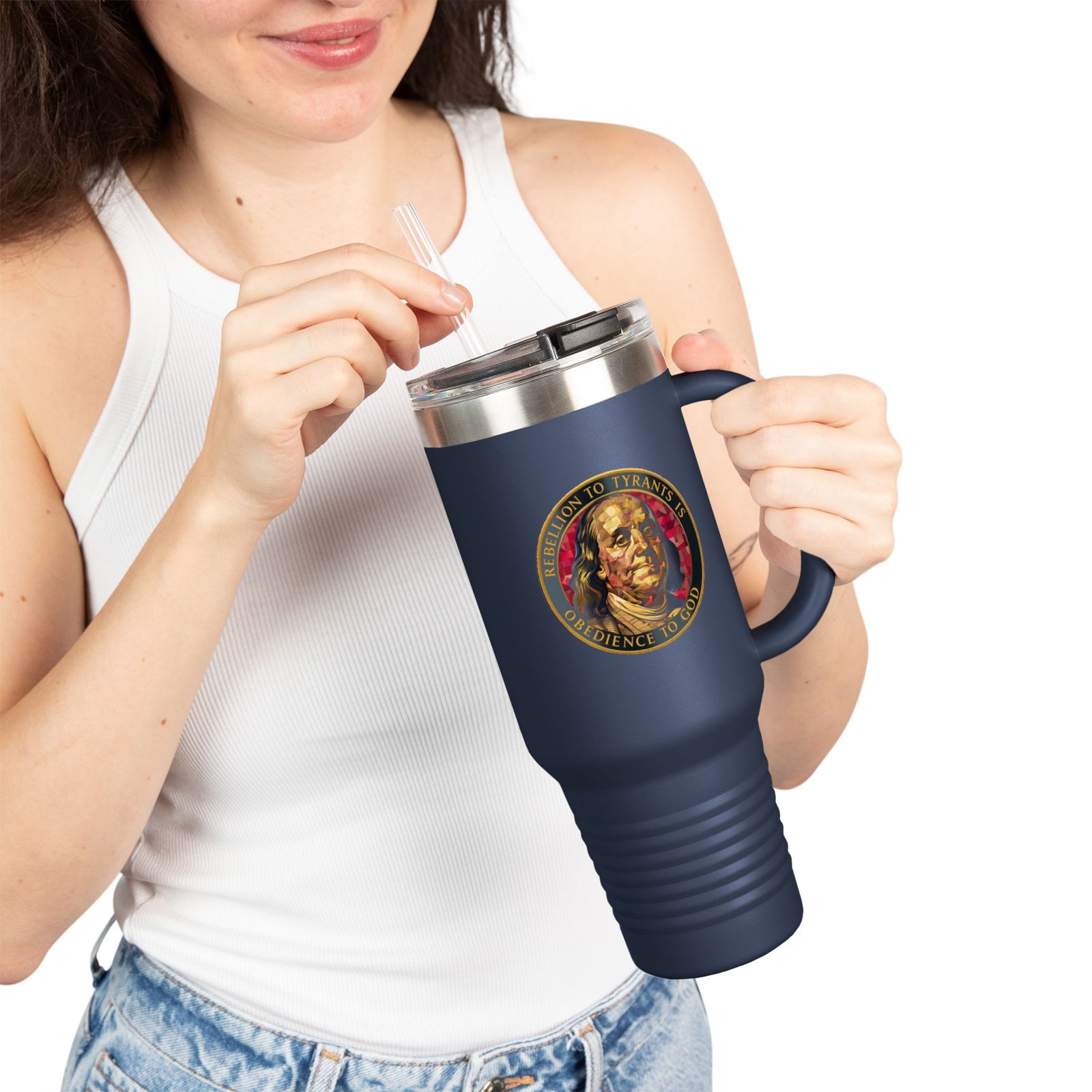 Judge Nap: Obedience To God Tumbler, 40oz
