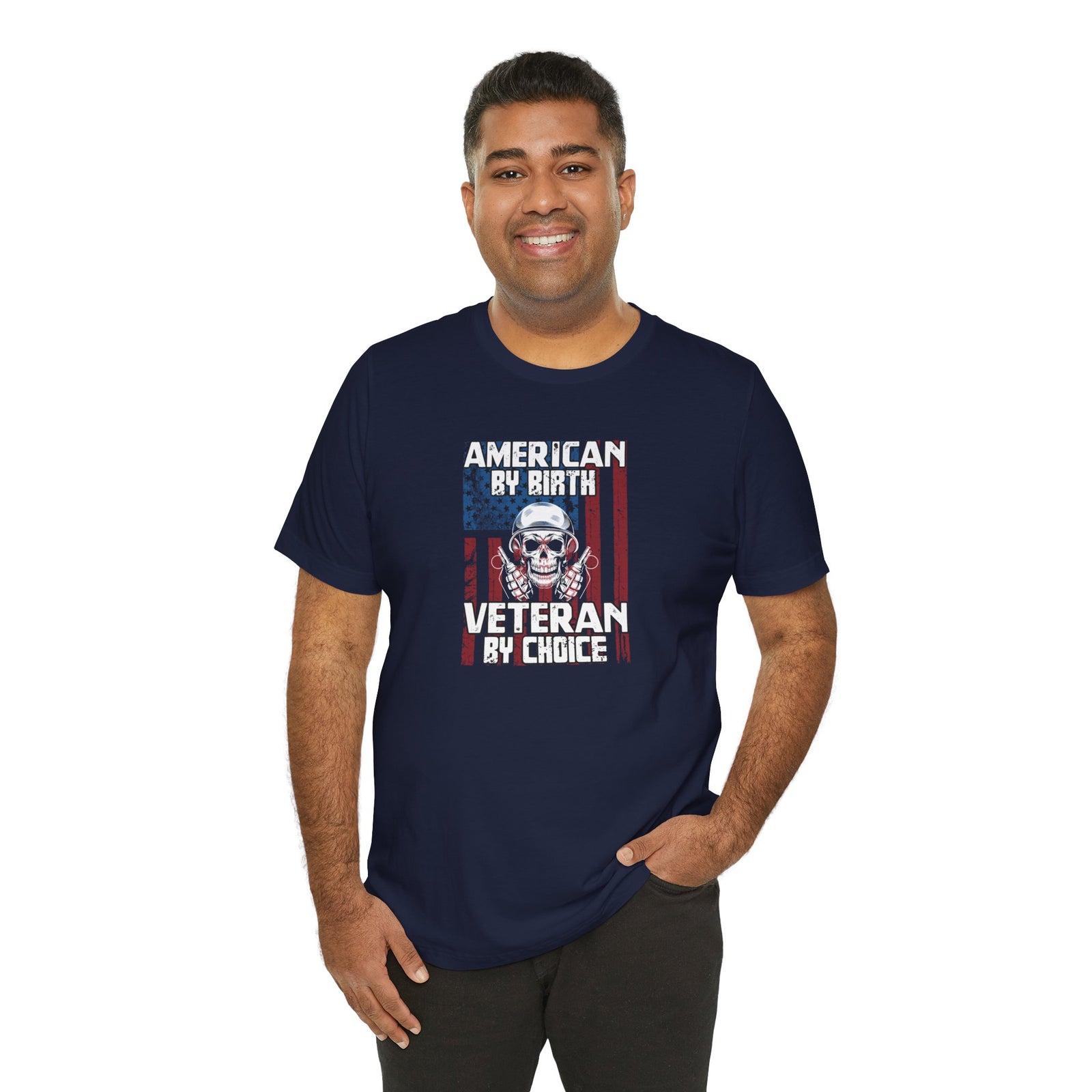 Walton & Johnson: American By Birth Veteran By Choice T-Shirt