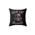 Walton & Johnson: Gulf of America Skull Pillow