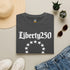 Liberty250 T-Shirt — Vintage Betsy Ross Star Circle Patriotic Tee - 4LibertyShop.com