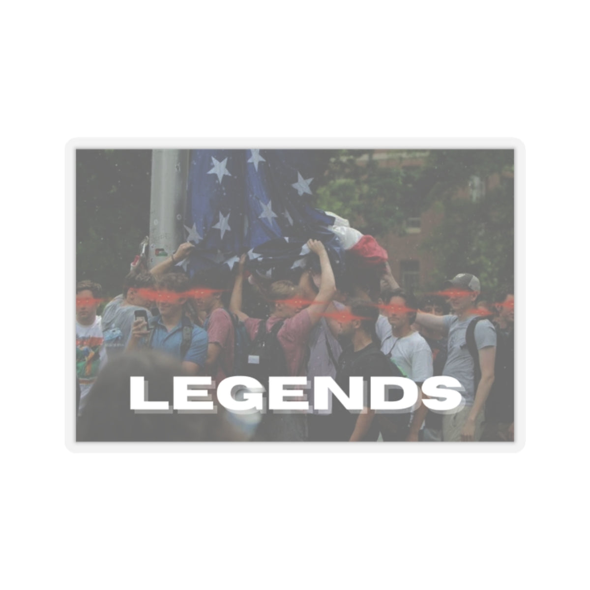 Frat Boy Legends Sticker