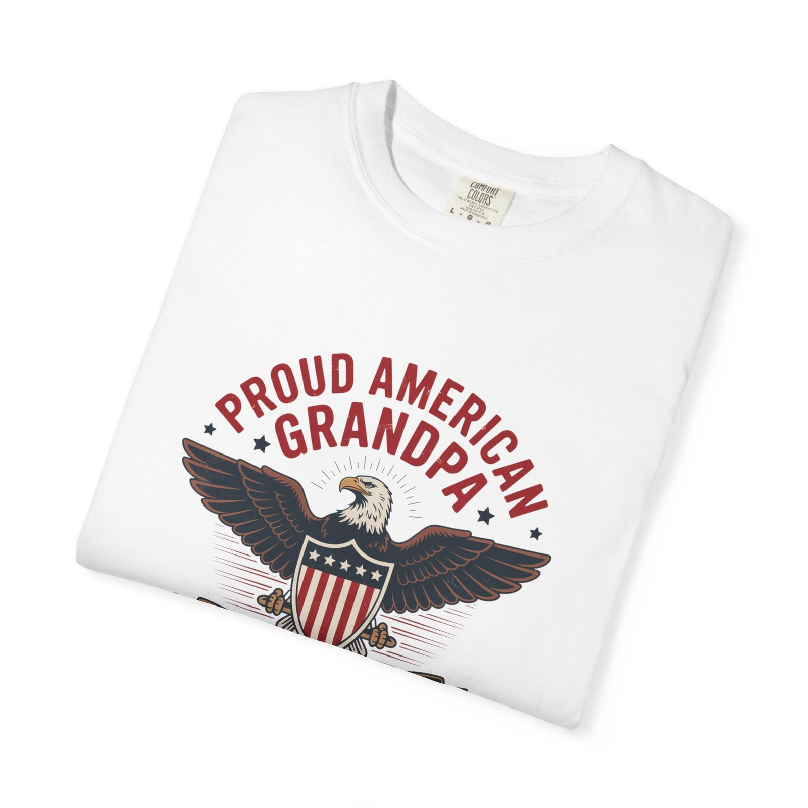 Patriotic American Grandpa T-Shirt