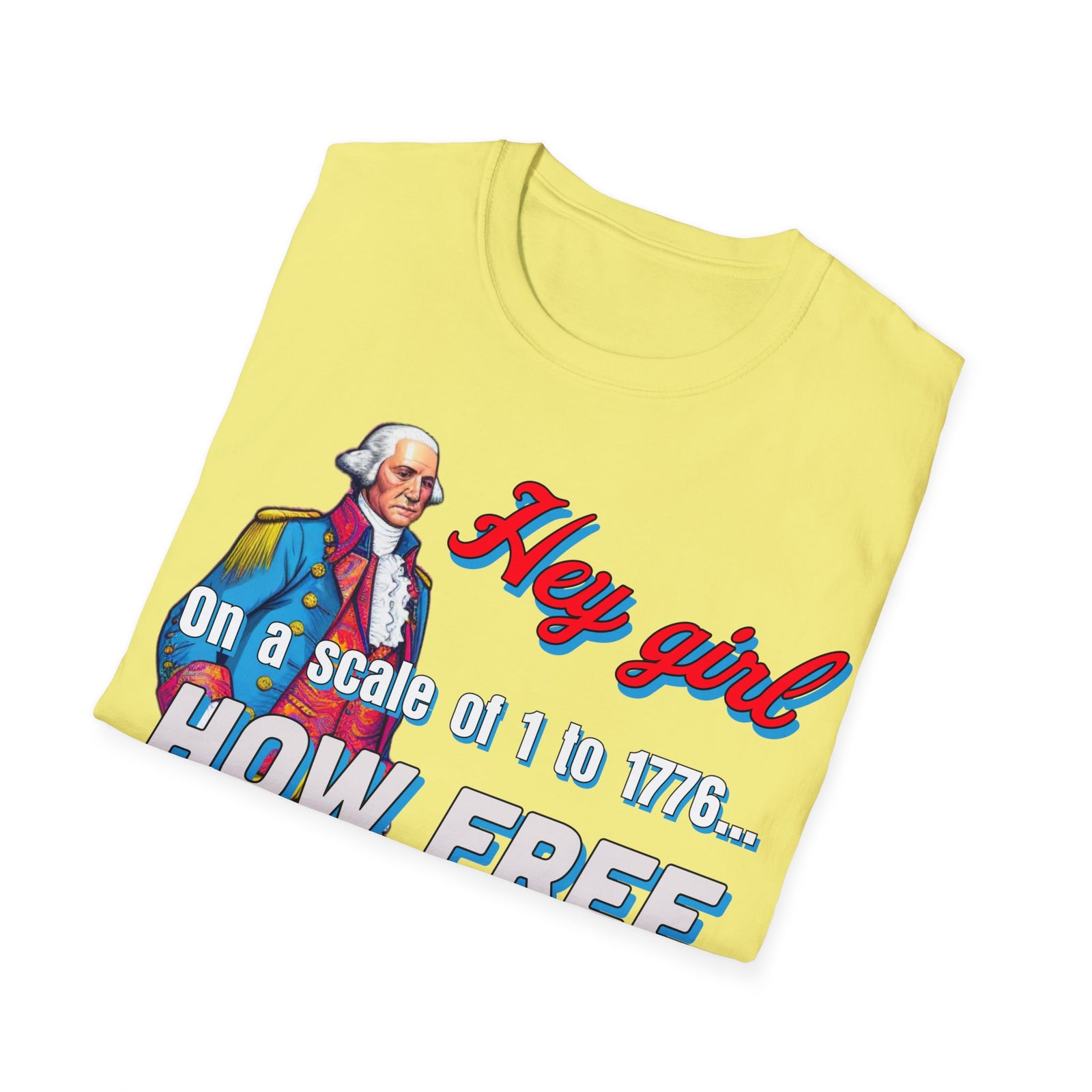 Walton & Johnson Flirty Founding Father: George Washington's Revolutionary Romance Tee