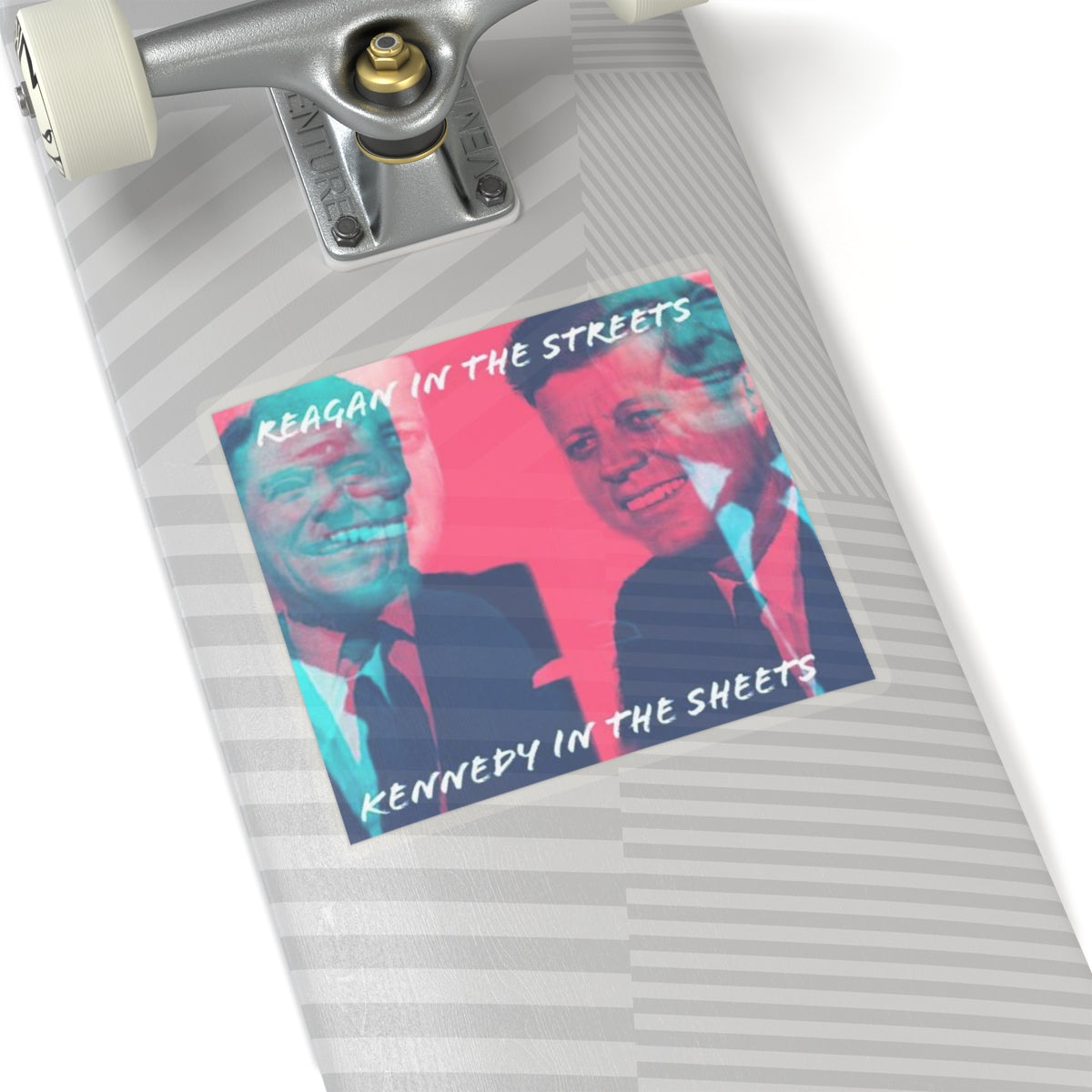 Reagan/Kennedy Stickers