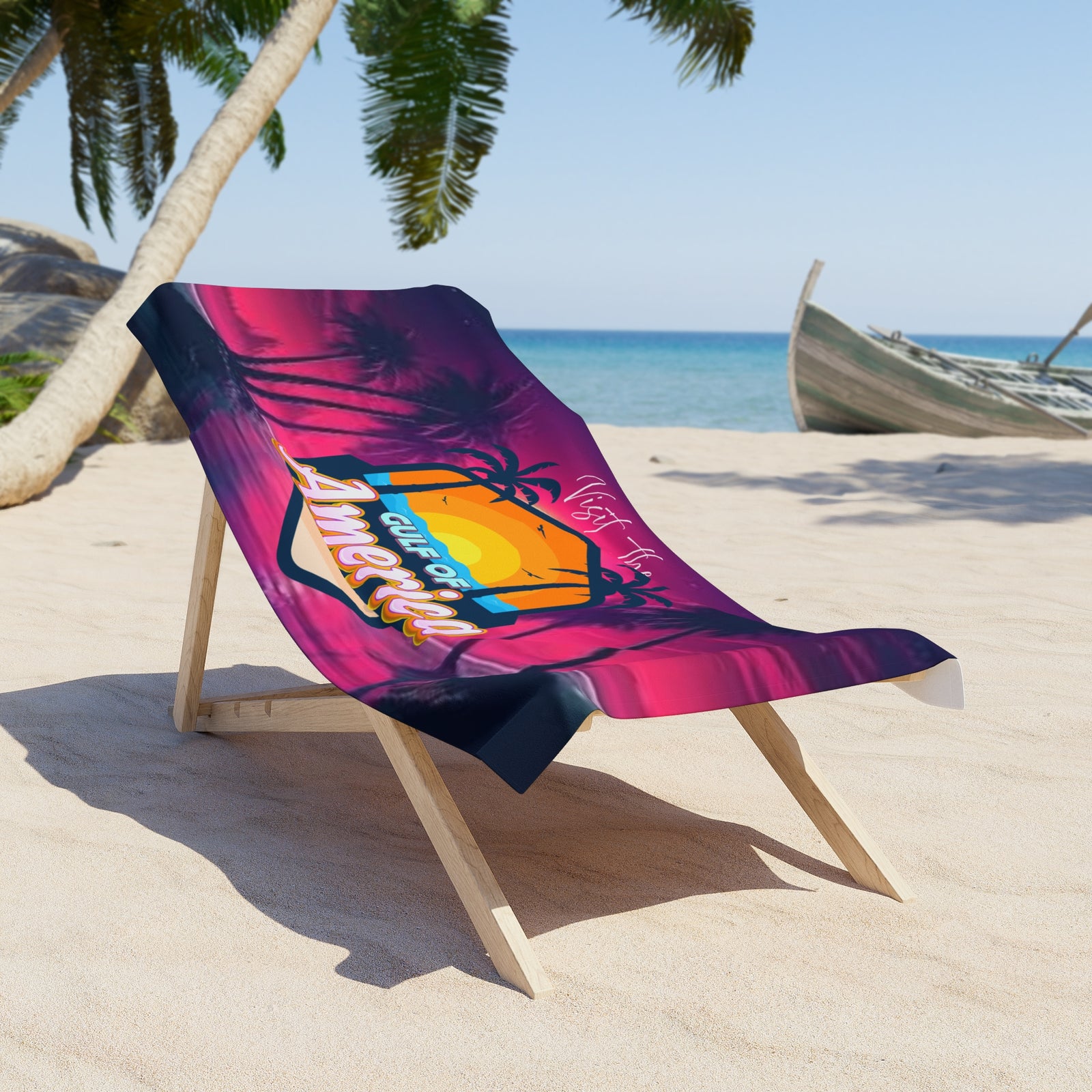 Walton & Johnson: Gulf of America Beach Towel
