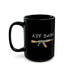 ATF Sucks Sketch Black Mug