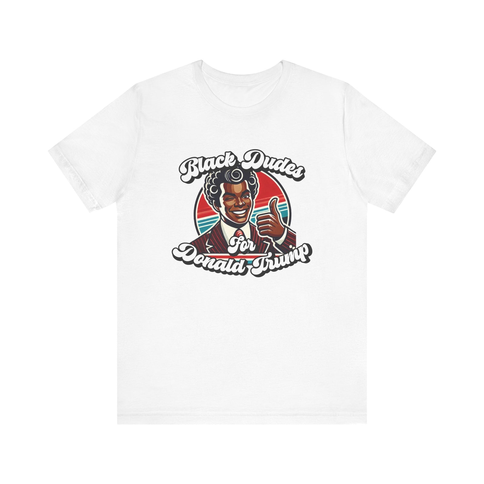 Black Dudes for Donald Trump Short Sleeve Tee