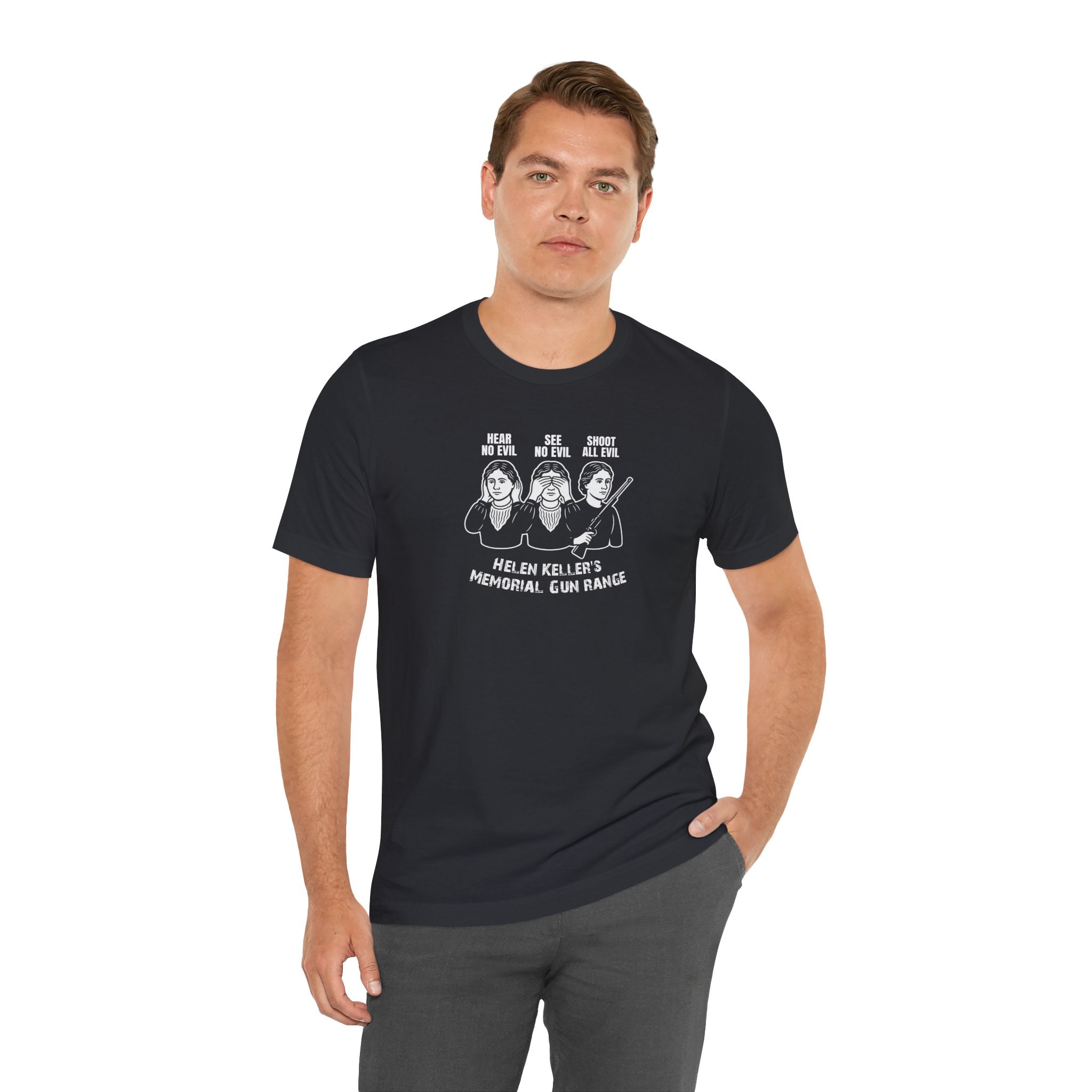 Walton & Johnson: Helen Keller "Hear No Evil, See No Evil" T-Shirt