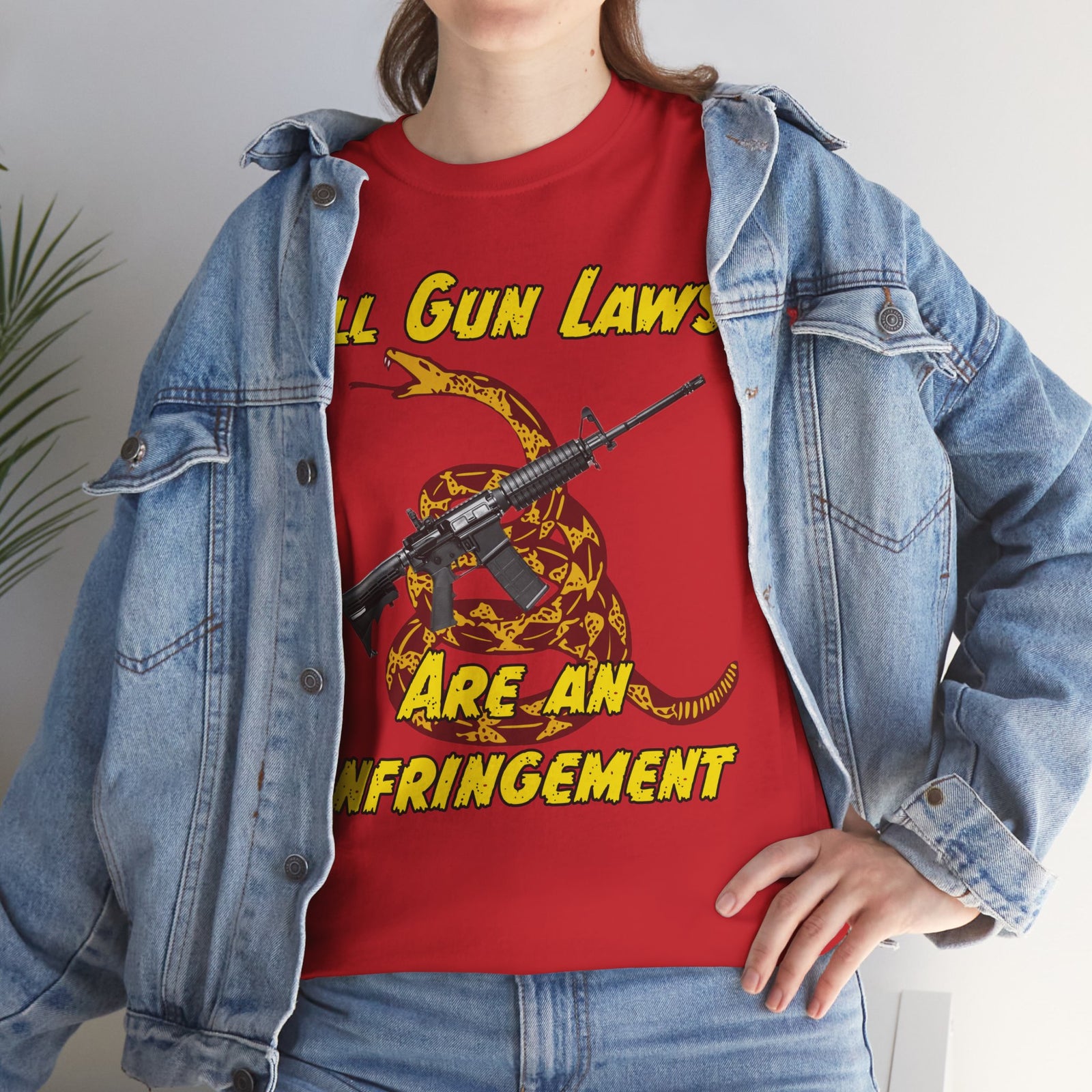 Judge Nap: All Gun Rights Are Infringements AR15 Gadsden T-Shirt