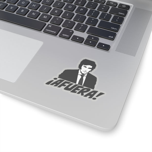 Javier Milei ¡AFUERA! Sticker - 4LibertyShop.com