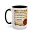Walton & Johnson Dear England Funny 250th Anniversary Coffee Mug - 4LibertyShop.com