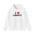 Judge Nap: I Heart Liberty Unisex Heavy Blend™ Hooded Sweatshirt