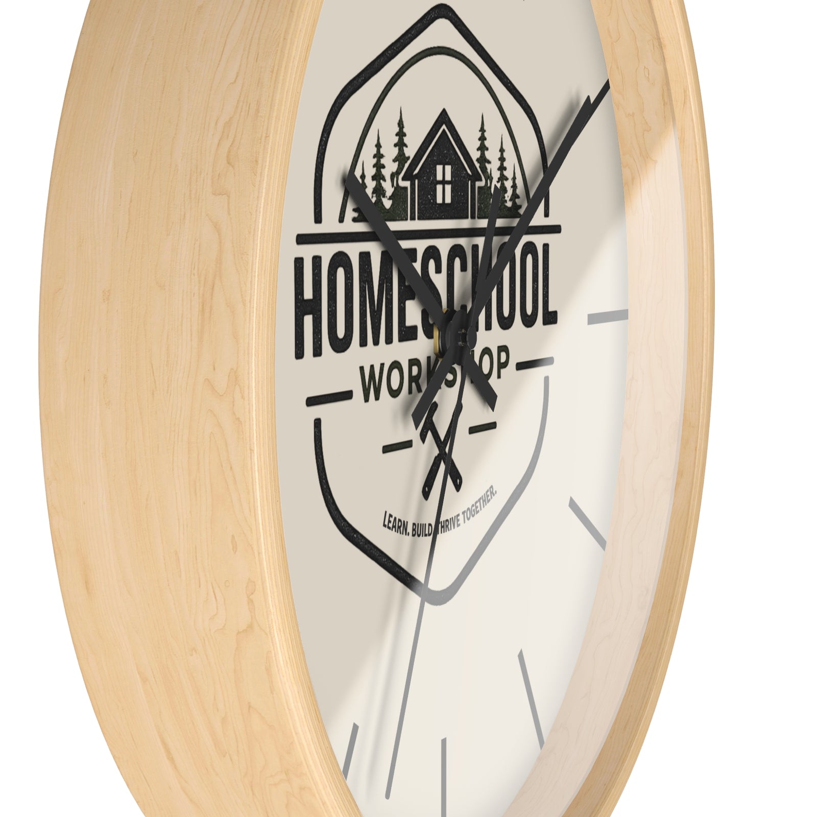 Homeschool Workshop: Workshop Wall Clock - 4LibertyShop.com