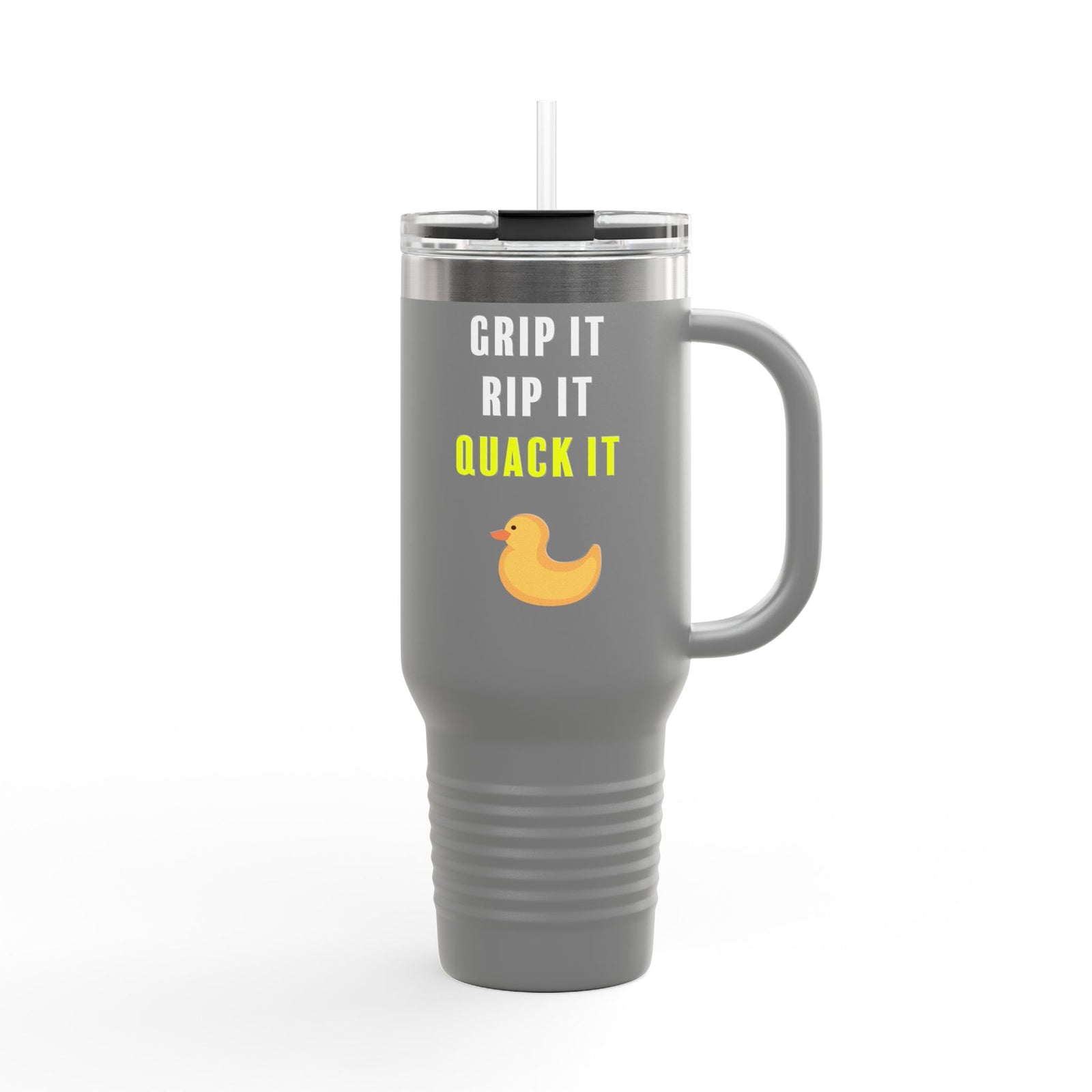 Walton & Johnson: Grip It, Rip it, Quack it 40oz Tumbler