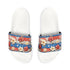 Patriotic Floral Slide Sandals — Women's Removable-Strap Summer Slides - 4LibertyShop.com