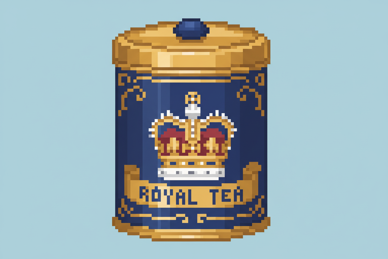 8-Bit Intact Royal Tin