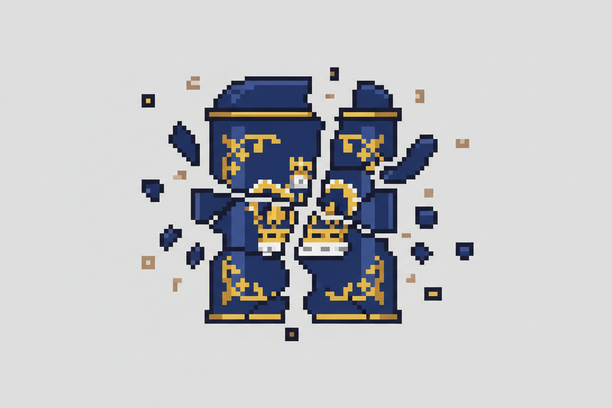 8-Bit Shattered Royal Tin