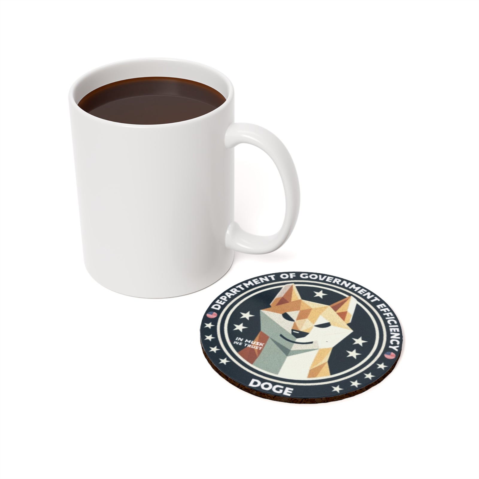 D.O.G.E. Coasters