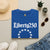 Liberty250 T-Shirt — Vintage Betsy Ross Star Circle Patriotic Tee - 4LibertyShop.com