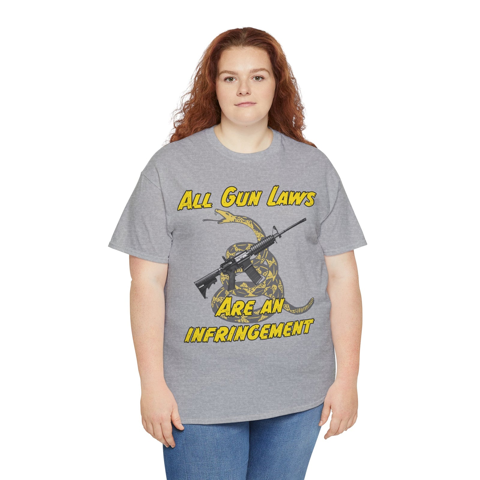 Judge Nap: All Gun Rights Are Infringements AR15 Gadsden T-Shirt