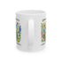 Ceramic Mug — "Spread Liberty Like Wildflowers" Floral Coffee Cup - 4LibertyShop.com