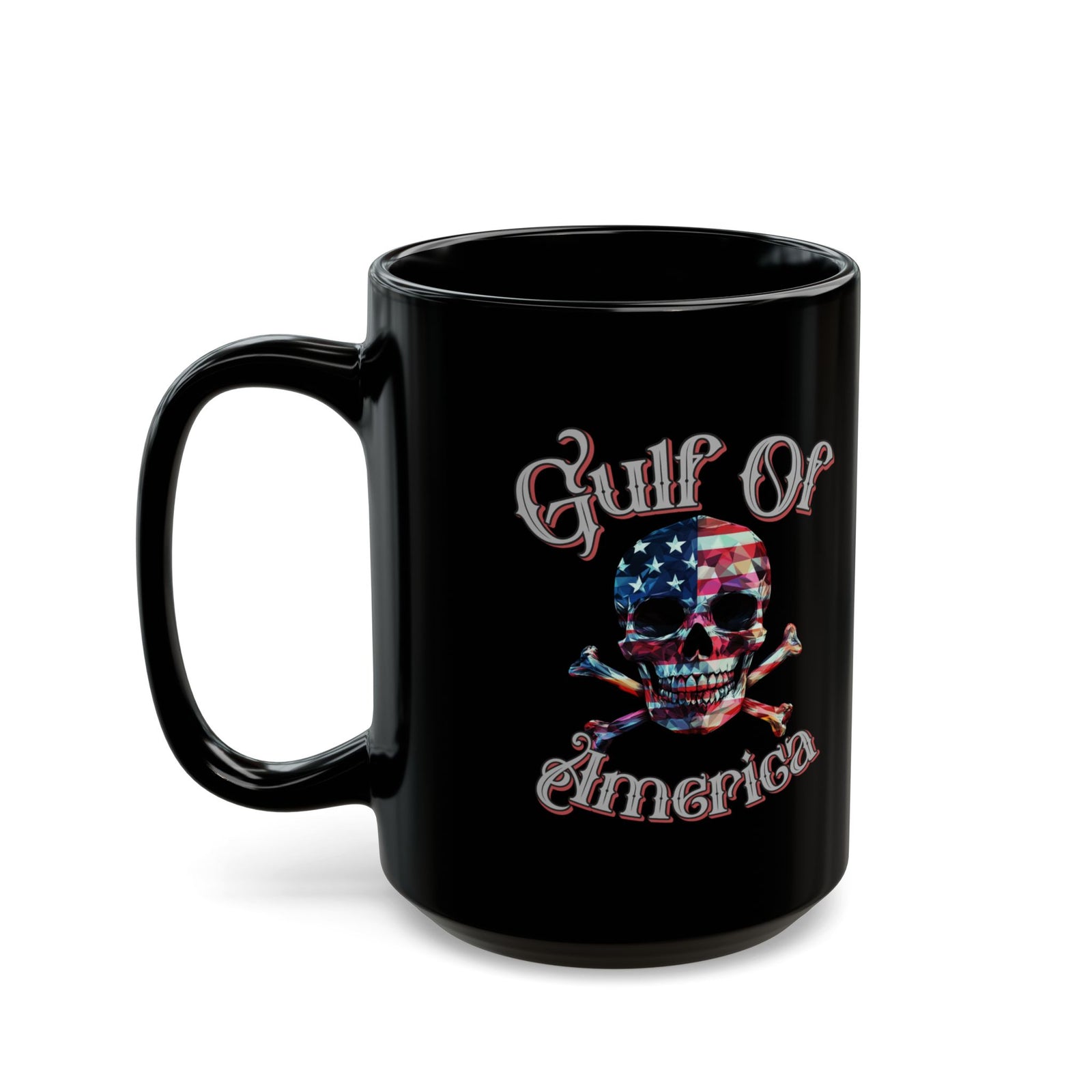 Walton & Johnson: Gulf of America Skull Mug, 11oz and 15oz