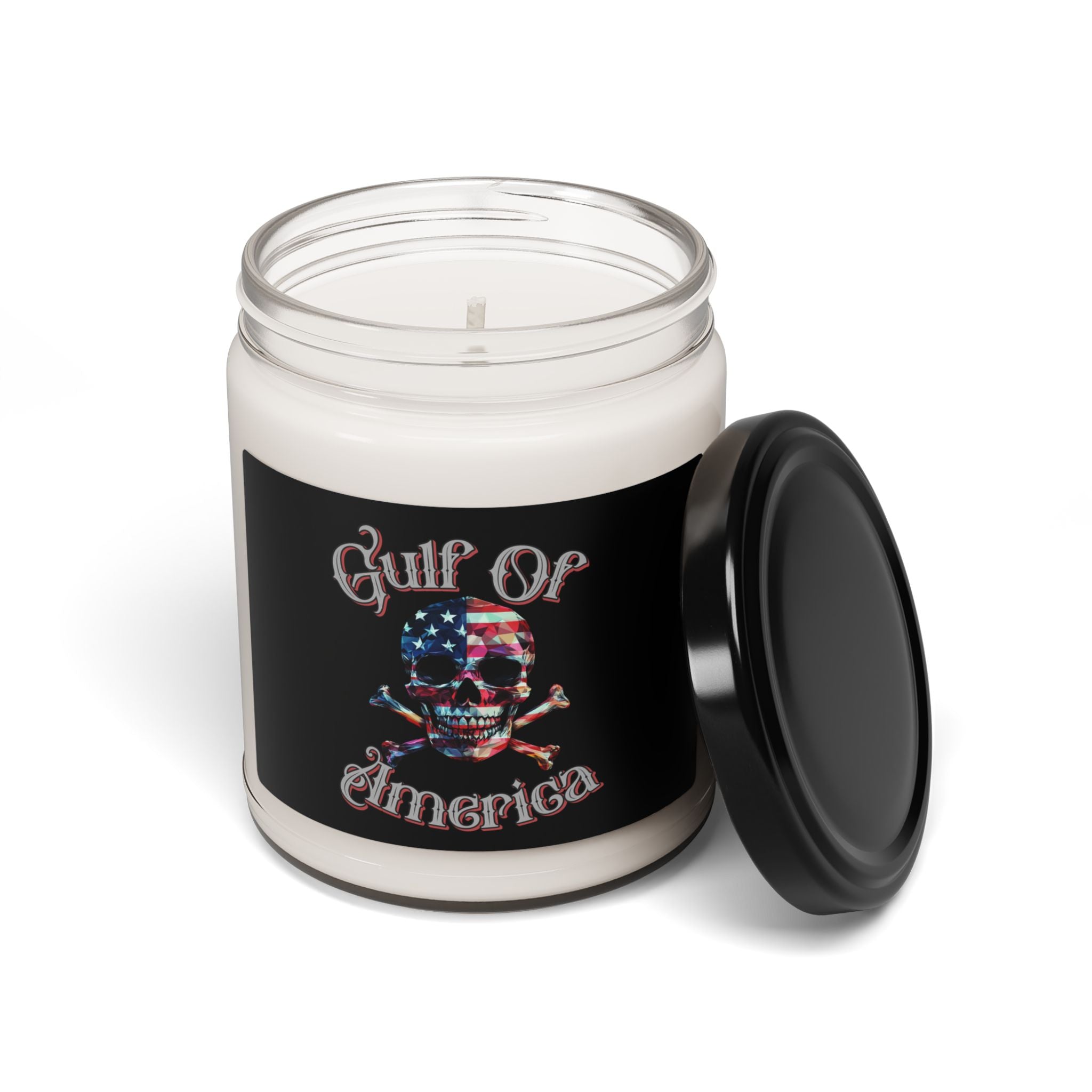 Gulf Of America Skull Candle, 9oz