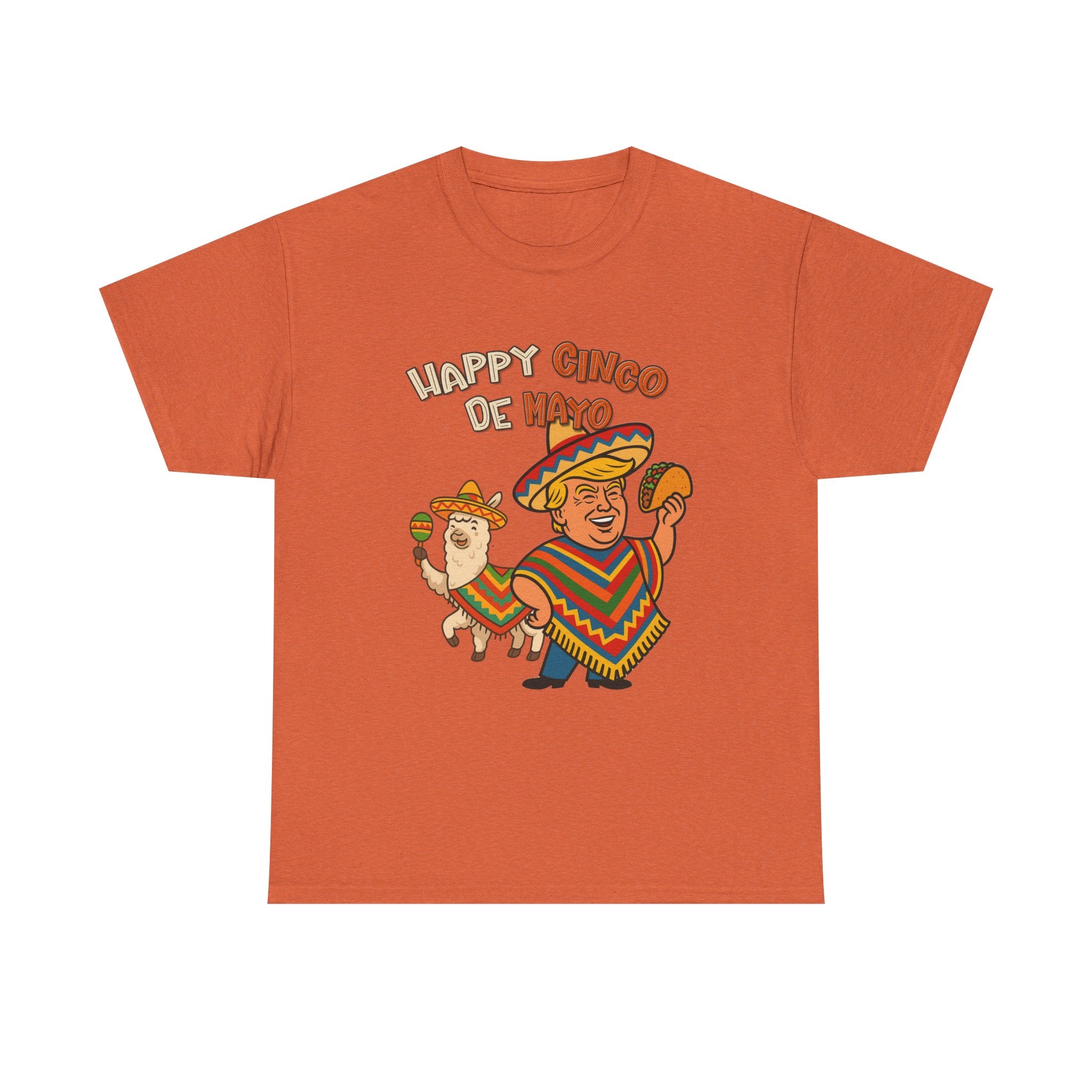 Walton & Johnson Cinco de Mayo Alpaca Trump T-shirt