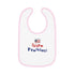 Future President Baby Contrast Trim Jersey Bib