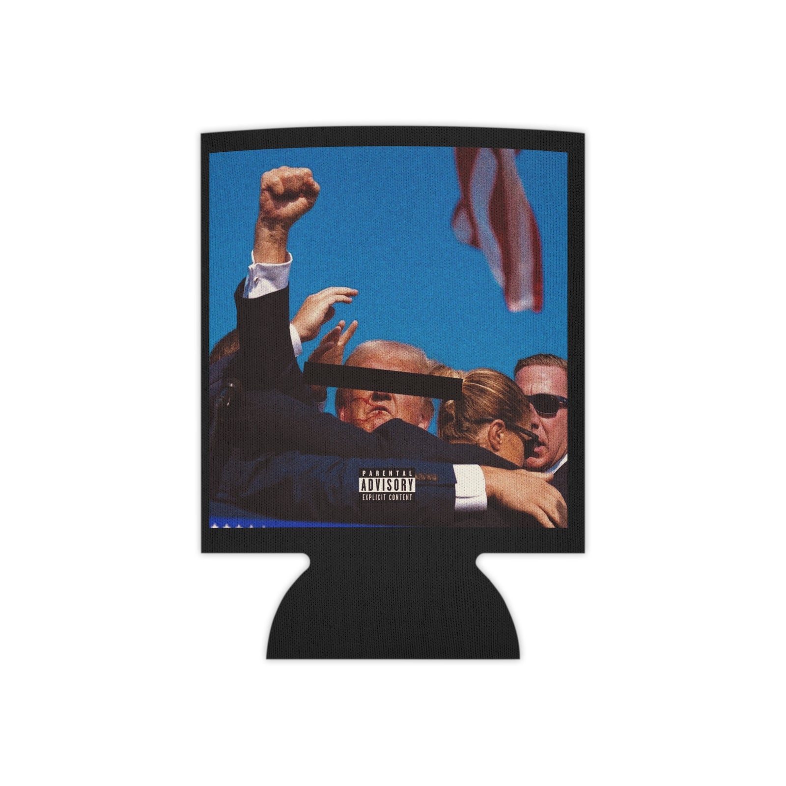 Walton & Johnson Donald Trump Album Blackout Cover Koozie