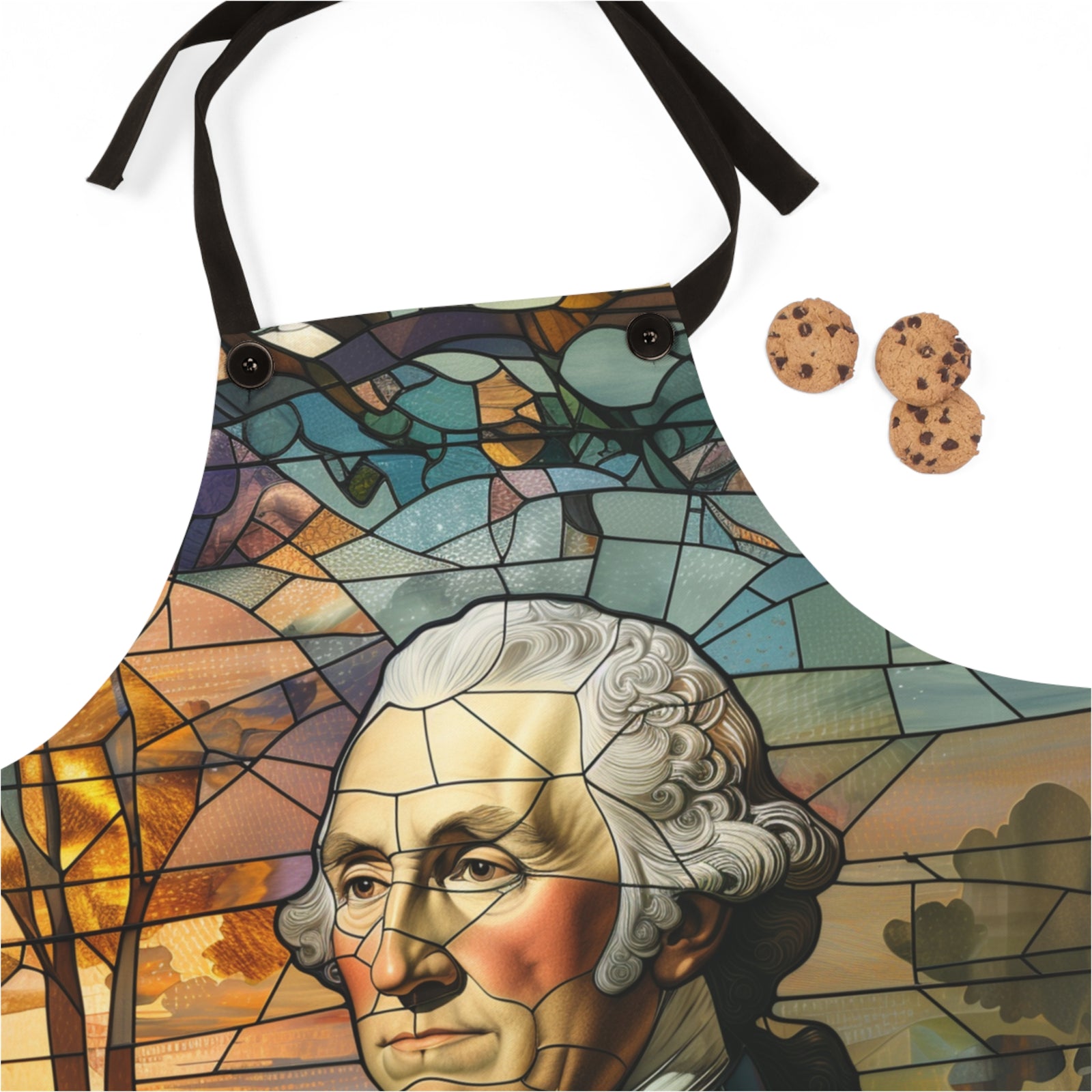 George Washington Stained Glass Apron