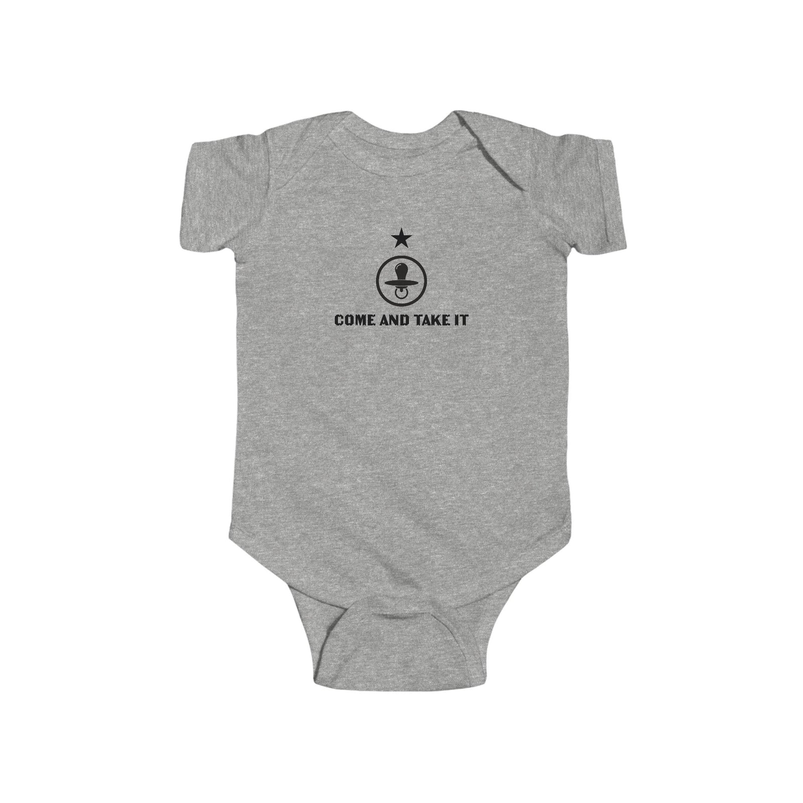 'Come And Take It Pacifier' Infant Bodysuit